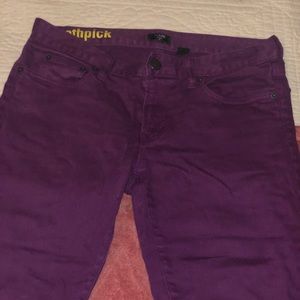 JCREW toothpick jeans